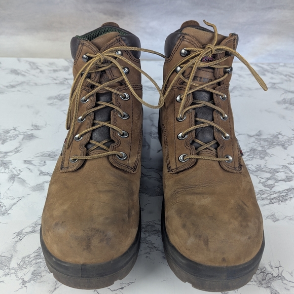 Red Wing King Toe Size 10 Leather Steel Toed Work Boots - Picture 1 of 16